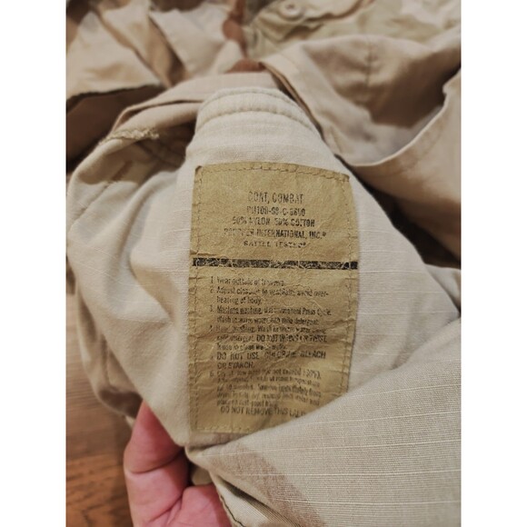 Propper Men's Large US Army Combat Vest Camouflage Desert Lightweight Camo - Picture 6 of 7